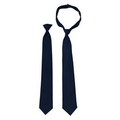 Navy Blue 18" Police Issue Velcro Necktie